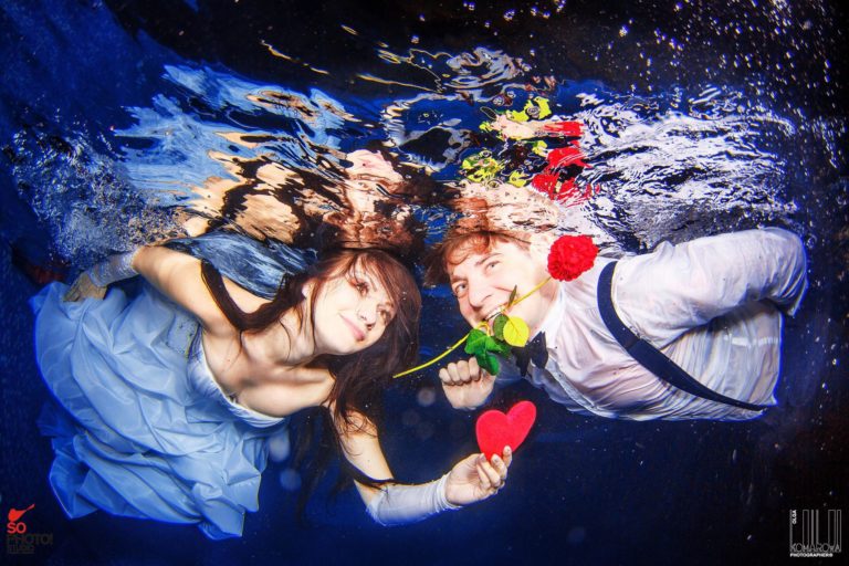 свадьба под водой SO Photo !